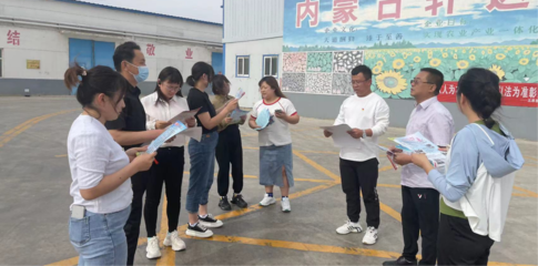 普法先行，服務發展——五原縣自然資源局開展“法制宣傳進企業，法律咨詢服務”活動